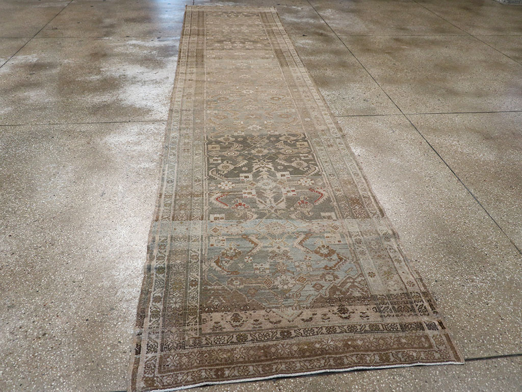 Vintage Persian Malayer Runner, No.20767 - Staging
