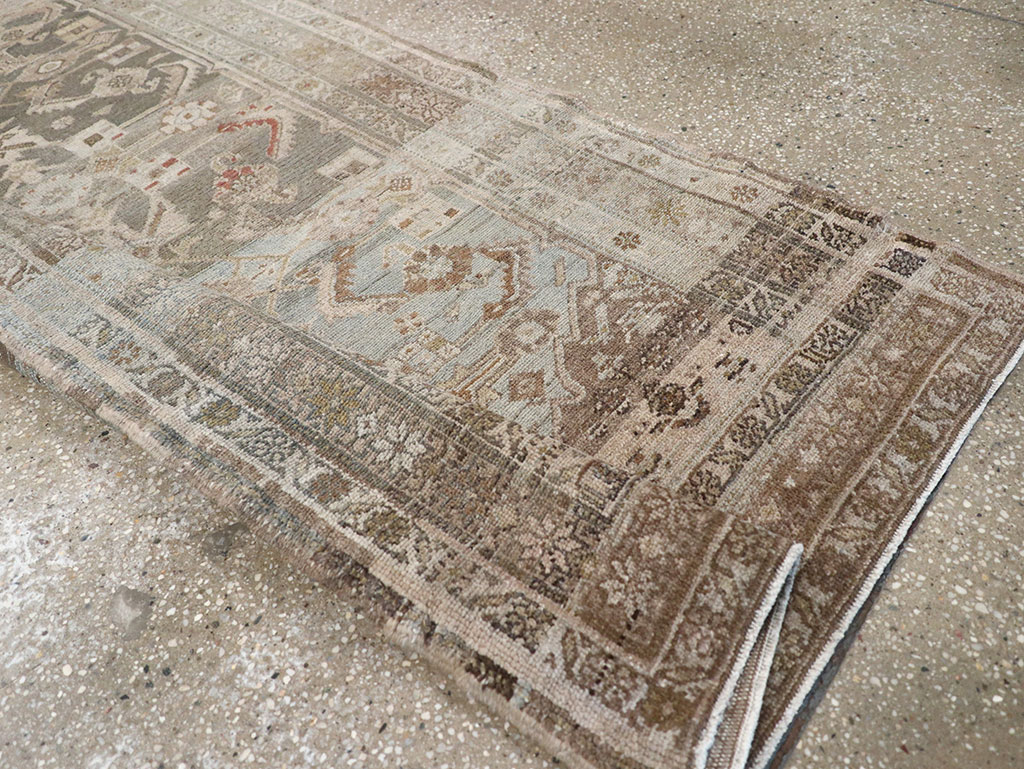 Vintage Persian Malayer Runner, No.20767 - Staging