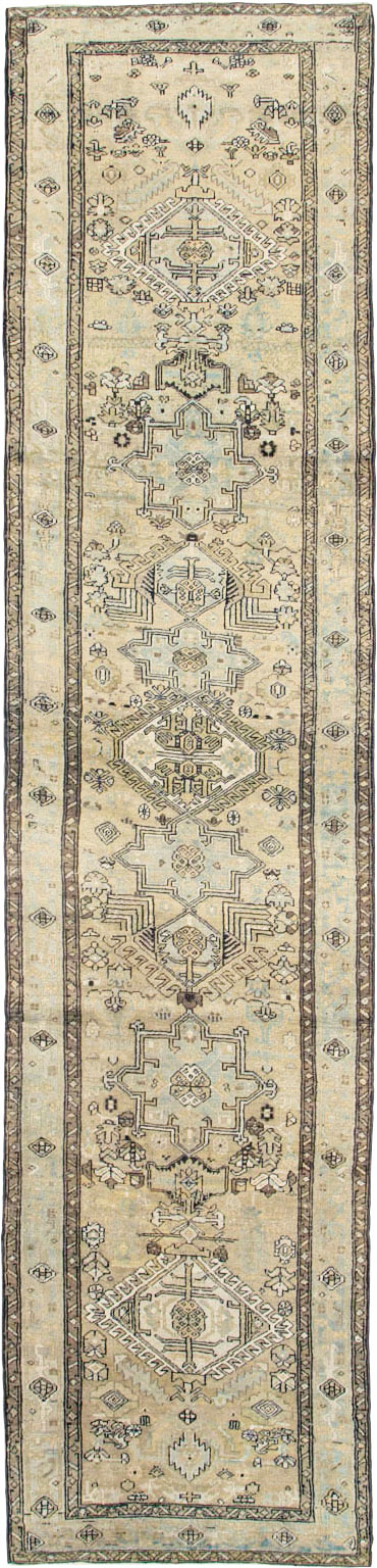 Antique Persian Serab Runner, No.20768 - Staging