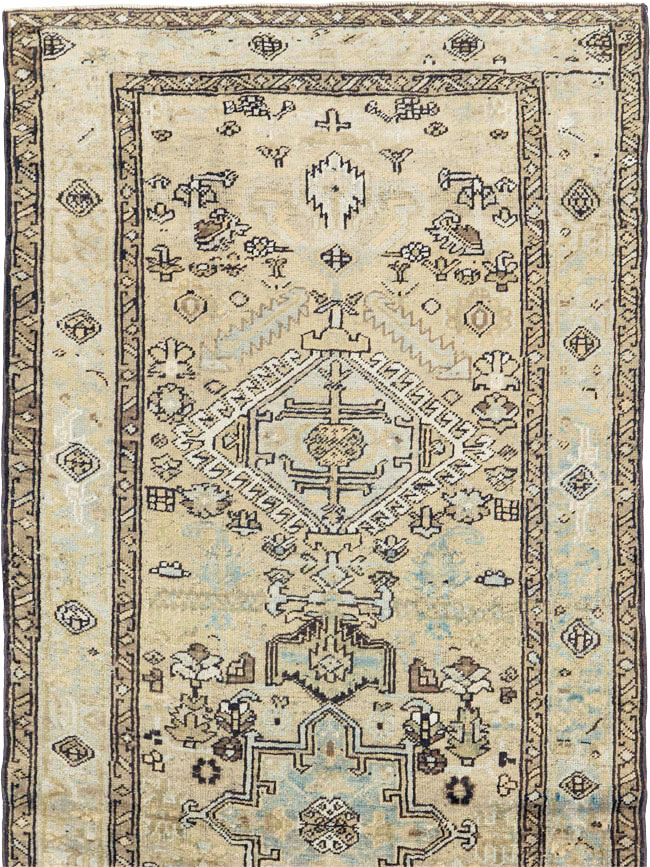 Antique Persian Serab Runner, No.20768 - Staging