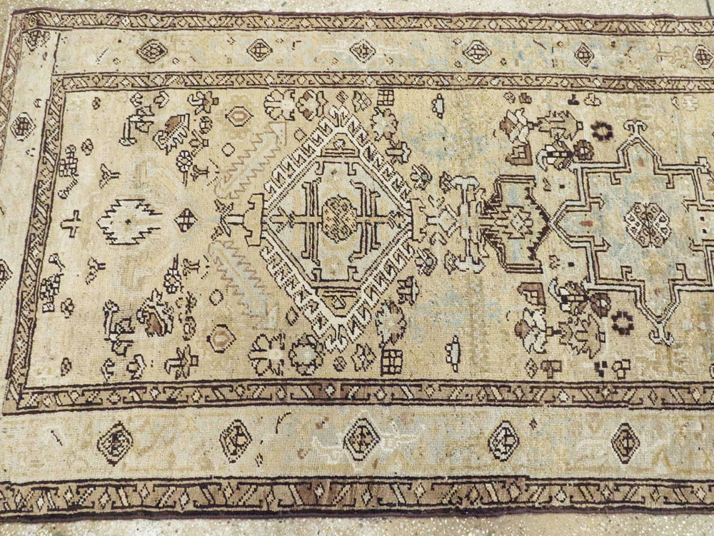 Antique Persian Serab Runner, No.20768 - Staging
