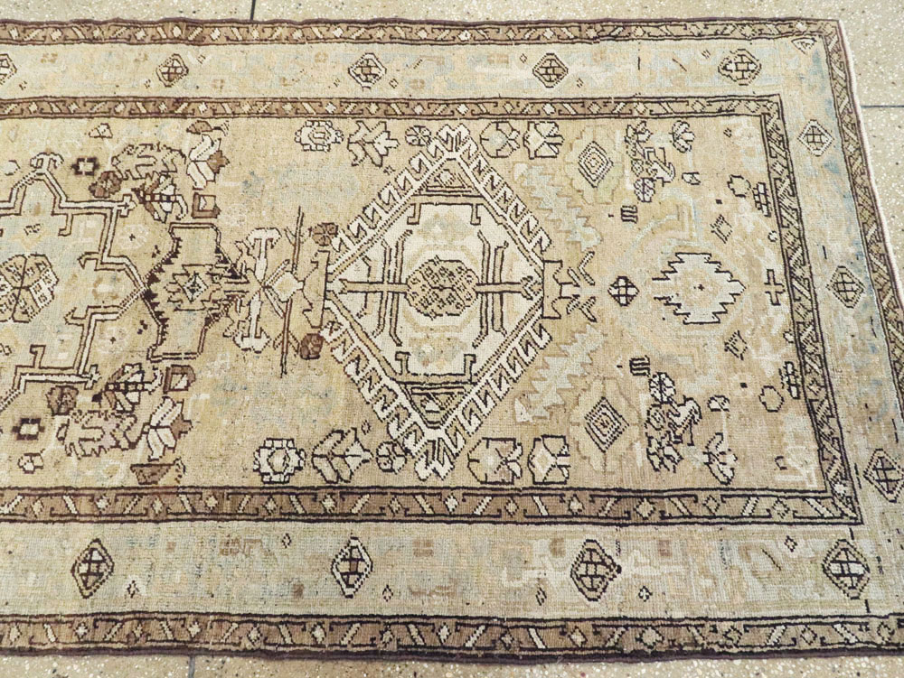 Antique Persian Serab Runner, No.20768 - Staging