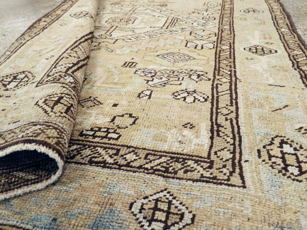 Antique Persian Serab Runner, No.20768 - Staging