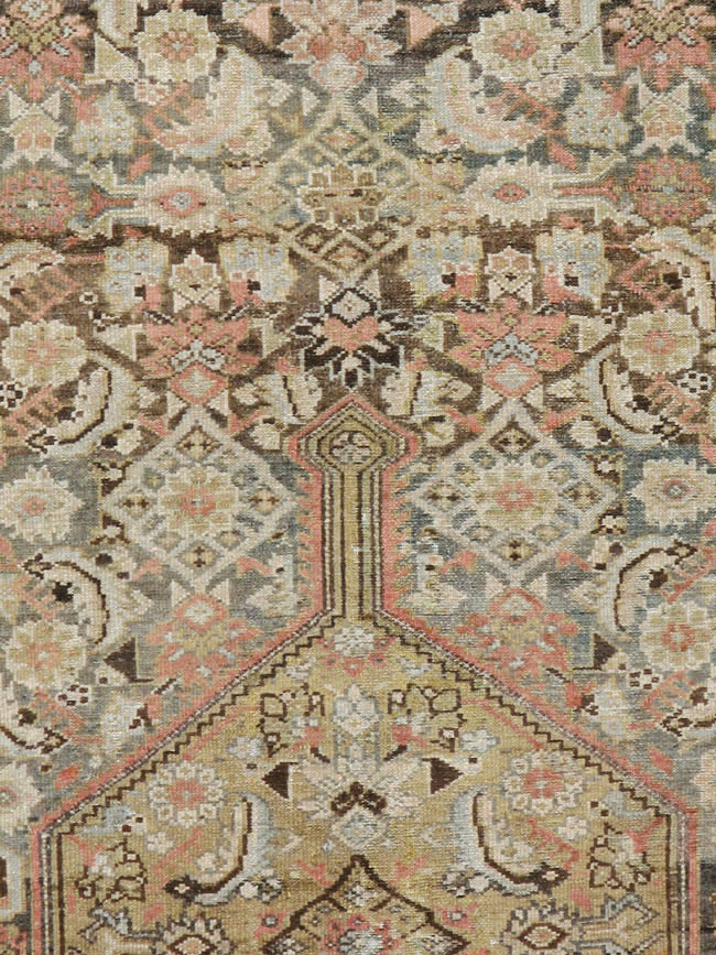 Vintage Persian Malayer Carpet, No.20773 - Staging