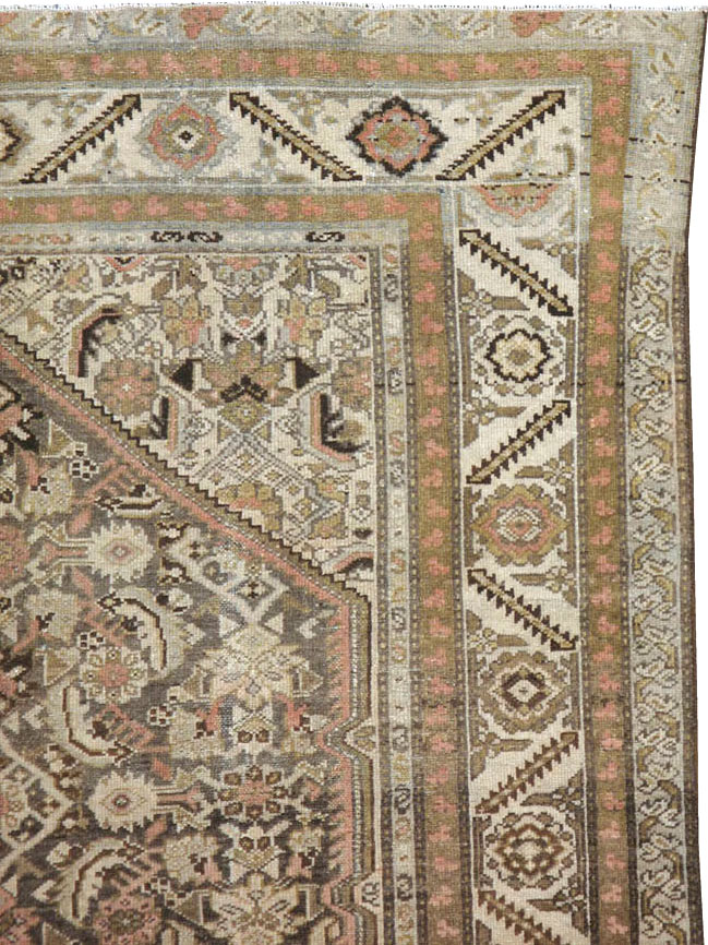 Vintage Persian Malayer Carpet, No.20773 - Staging