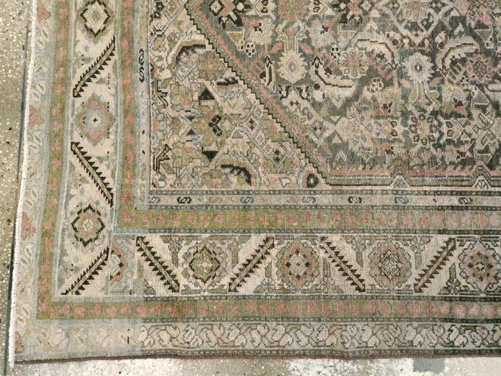 Vintage Persian Malayer Carpet, No.20773 - Staging