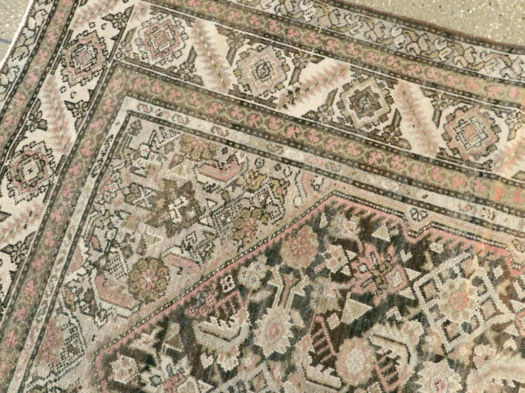 Vintage Persian Malayer Carpet, No.20773 - Staging