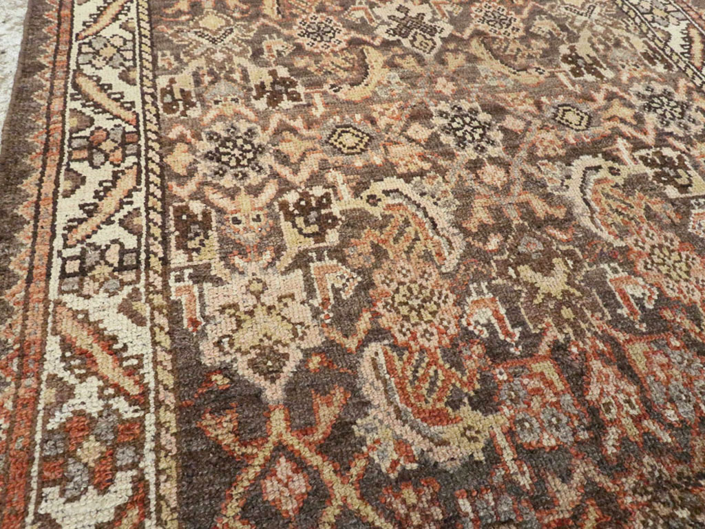 Vintage Persian Kurdish Runner, No.20778 - Staging