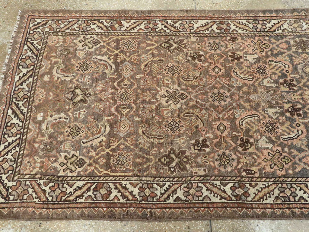 Vintage Persian Kurdish Runner, No.20778 - Staging