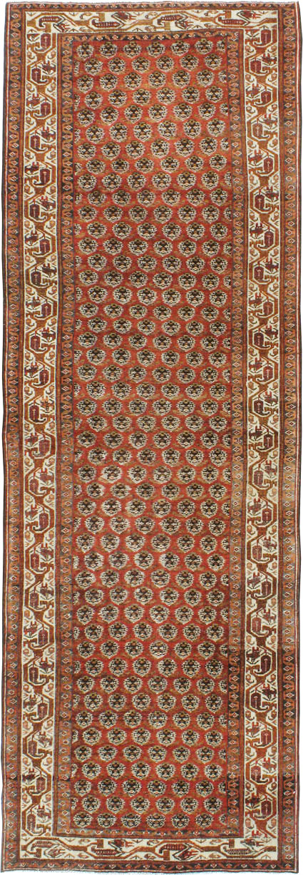 Vintage Persian Malayer Runner, No.20782 - Staging