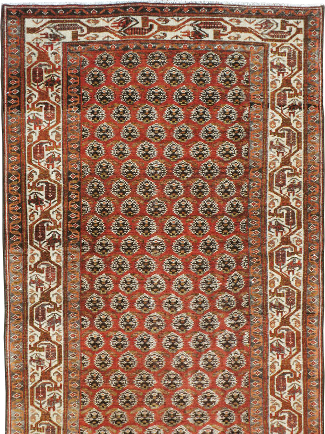 Vintage Persian Malayer Runner, No.20782 - Staging