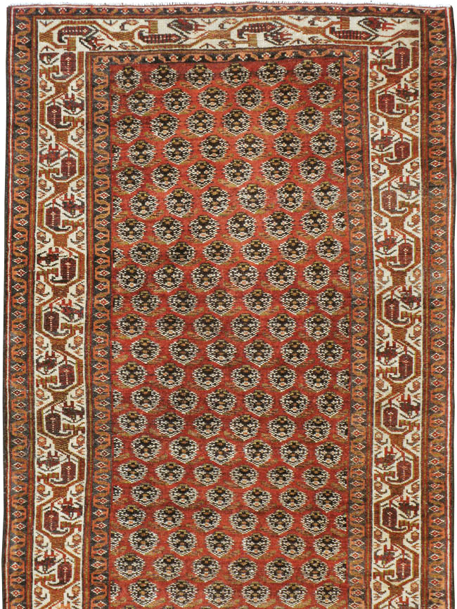 Vintage Persian Malayer Runner, No.20782 - Staging
