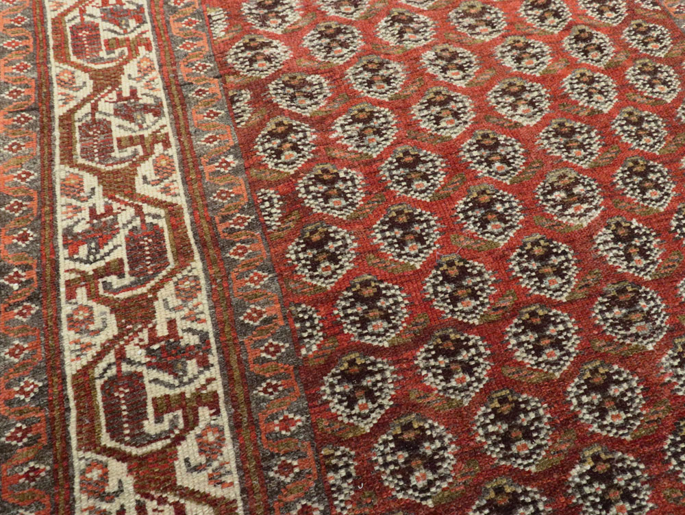 Vintage Persian Malayer Runner, No.20782 - Staging