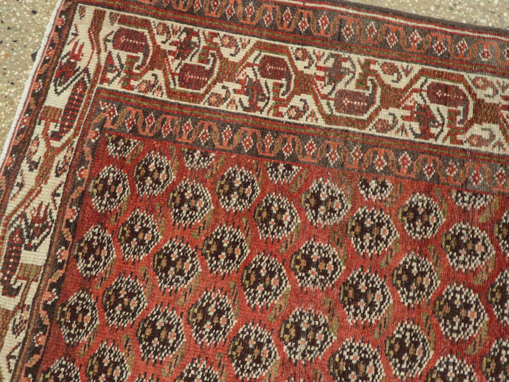 Vintage Persian Malayer Runner, No.20782 - Staging
