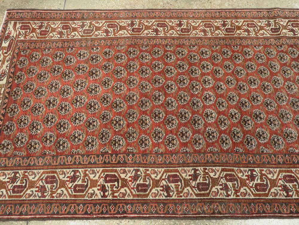 Vintage Persian Malayer Runner, No.20782 - Staging