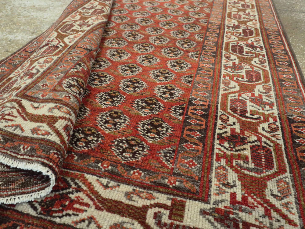 Vintage Persian Malayer Runner, No.20782 - Staging