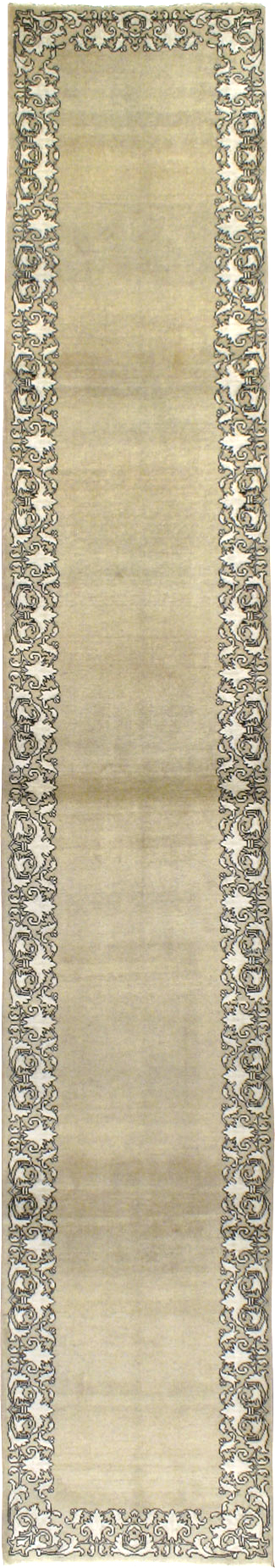 Vintage Persian Tabriz Runner, No.20789 - Staging