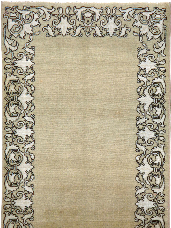 Vintage Persian Tabriz Runner, No.20789 - Staging