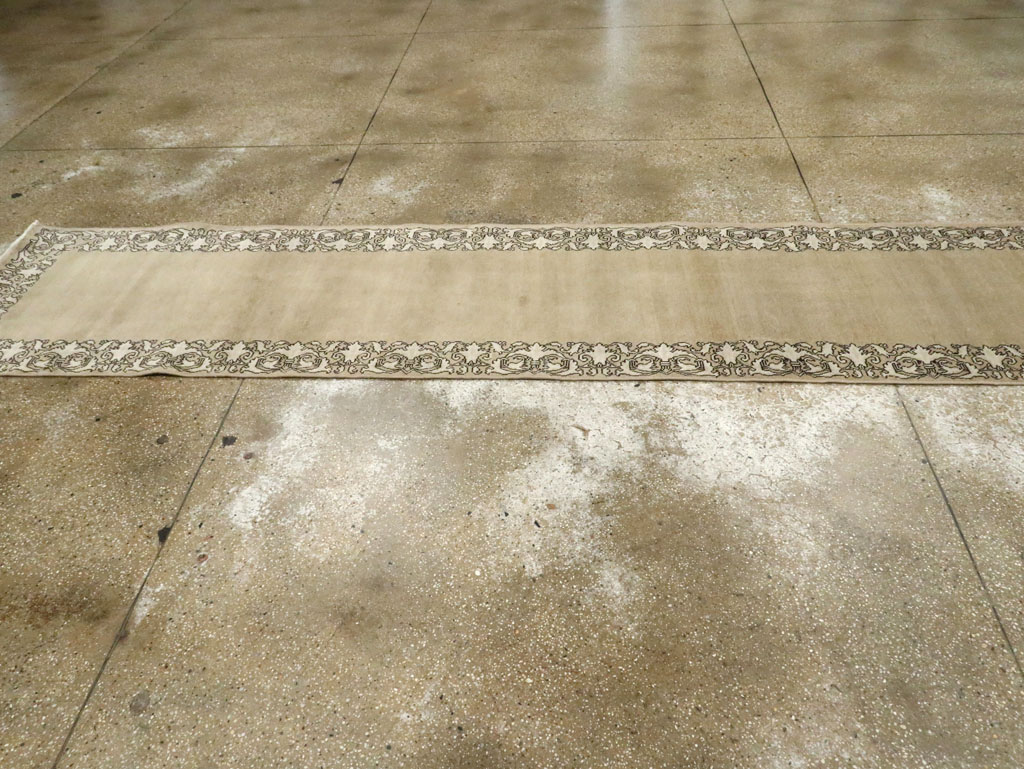 Vintage Persian Tabriz Runner, No.20789 - Staging