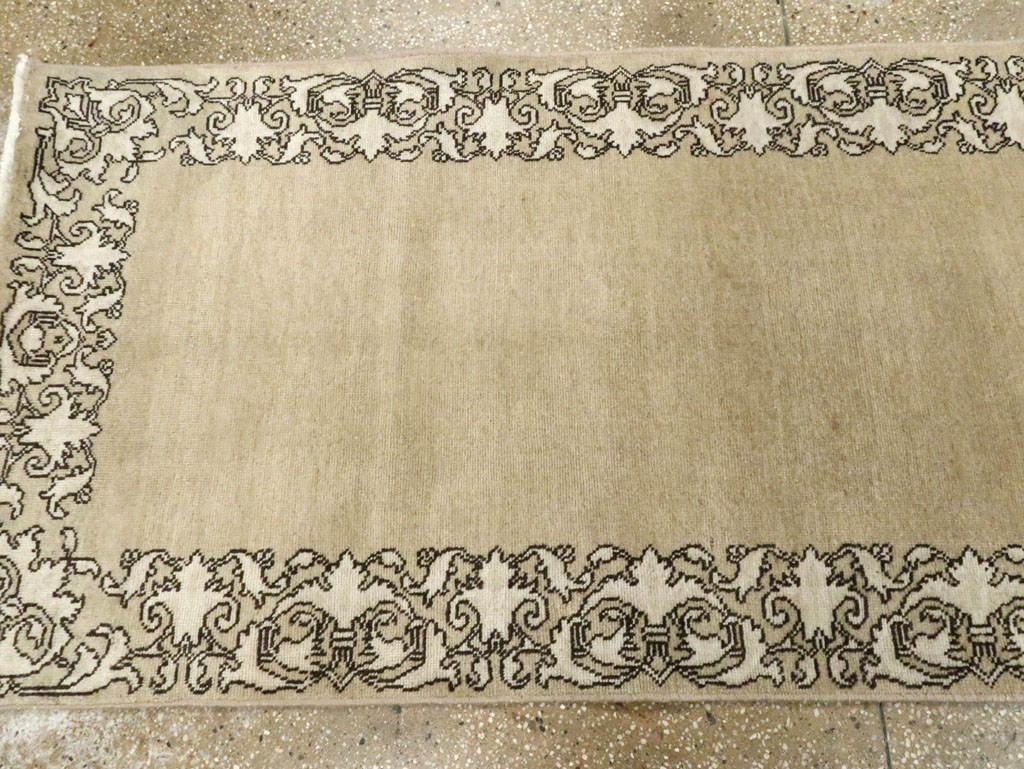 Vintage Persian Tabriz Runner, No.20789 - Staging