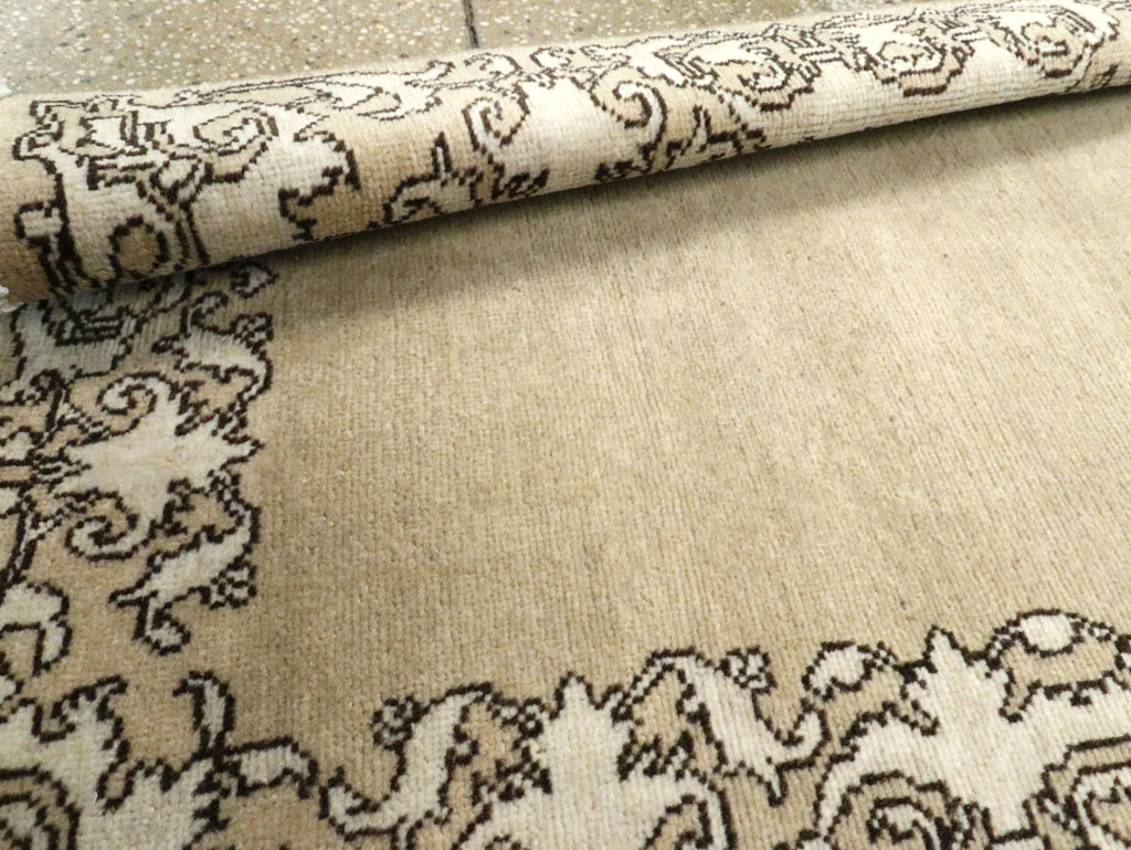 Vintage Persian Tabriz Runner, No.20789 - Staging