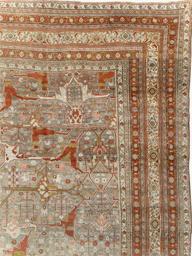 Antique Persian Bidjar Carpet, No.20856 - Staging