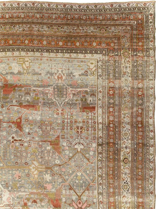 Antique Persian Bidjar Carpet, No.20856 - Staging