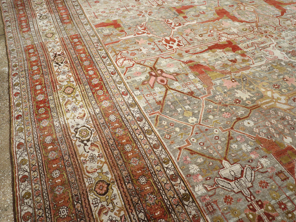 Antique Persian Bidjar Carpet, No.20856 - Staging