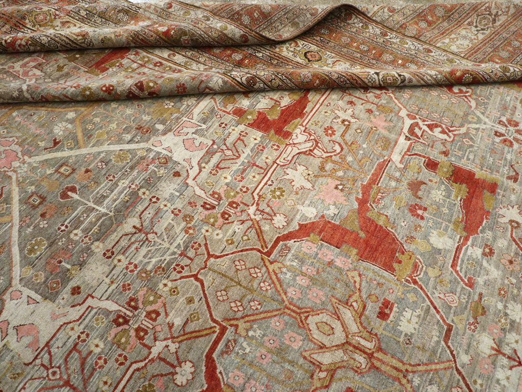 Antique Persian Bidjar Carpet, No.20856 - Staging