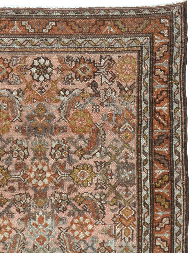 Vintage Persian Malayer Rug, No.20868 - Staging