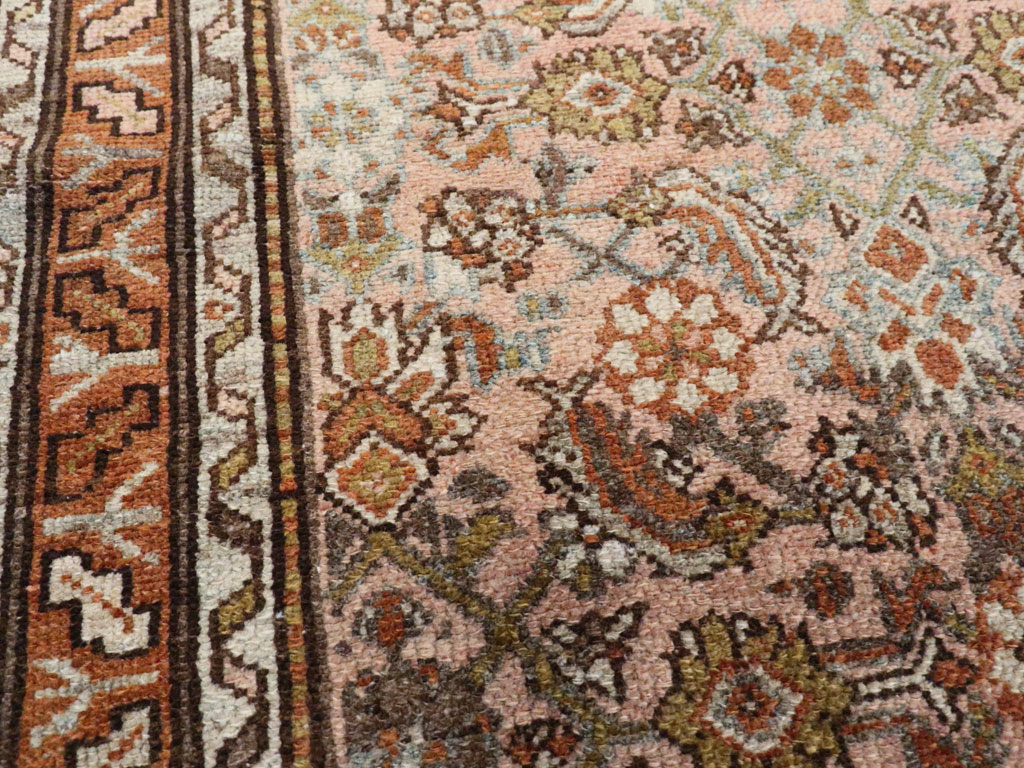Vintage Persian Malayer Rug, No.20868 - Staging