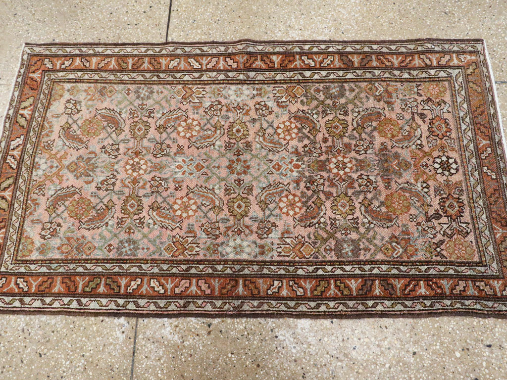 Vintage Persian Malayer Rug, No.20868 - Staging
