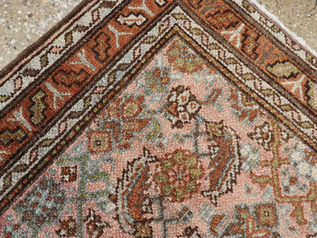 Vintage Persian Malayer Rug, No.20868 - Staging