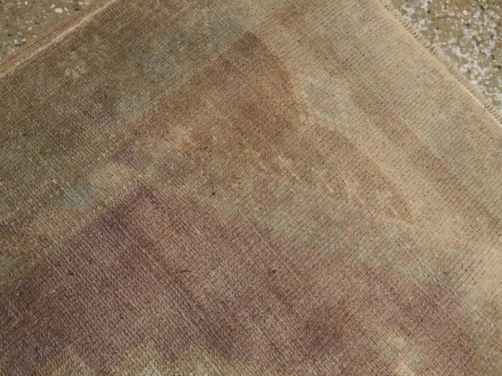 Antique Turkish Oushak Rug, No.20881 - Staging