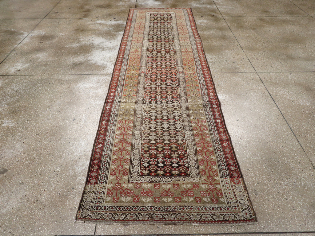 Vintage Persian Malayer Runner, No.20890 - Staging