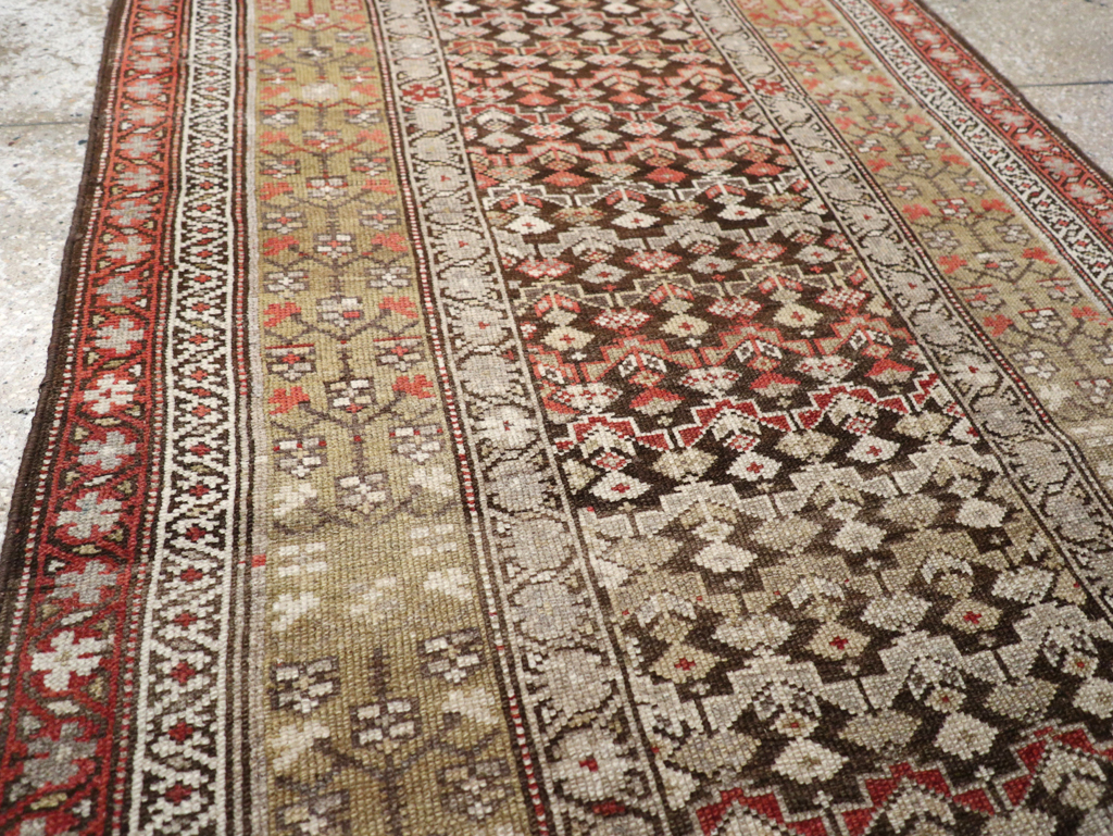 Vintage Persian Malayer Runner, No.20890 - Staging