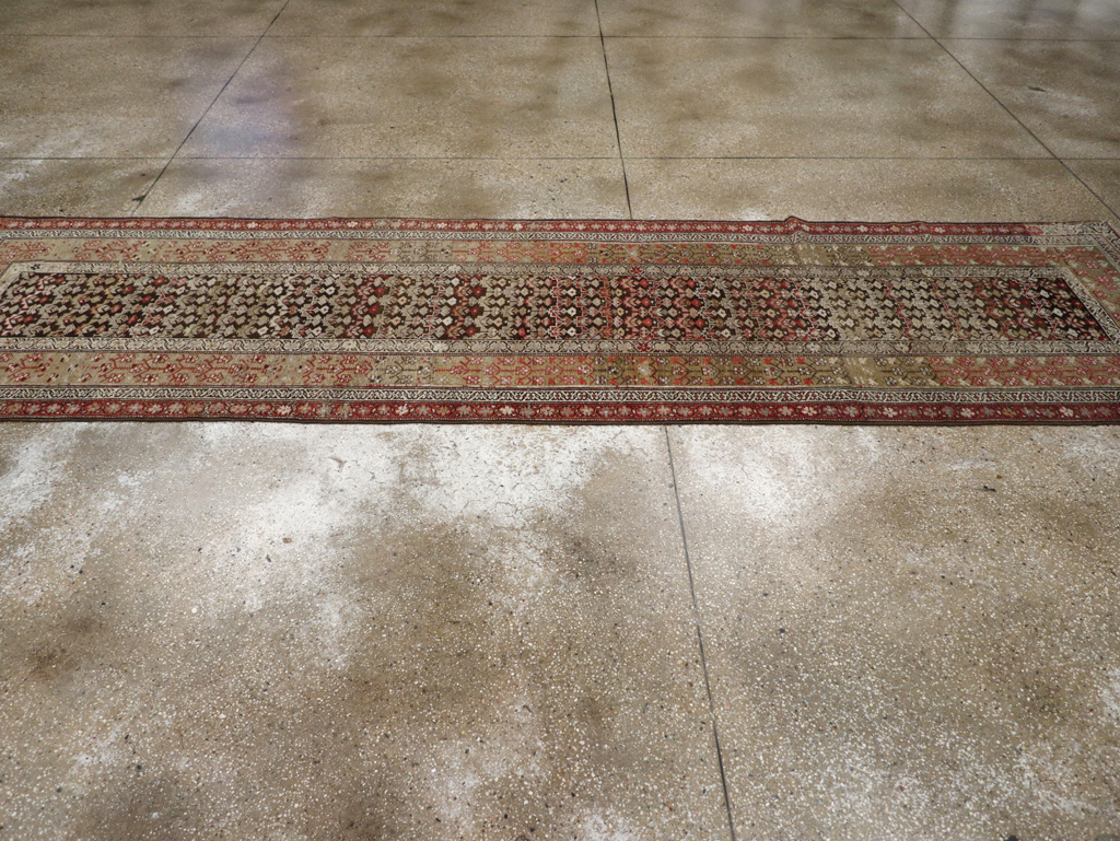 Vintage Persian Malayer Runner, No.20890 - Staging