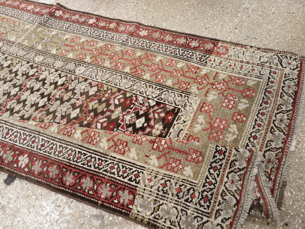 Vintage Persian Malayer Runner, No.20890 - Staging
