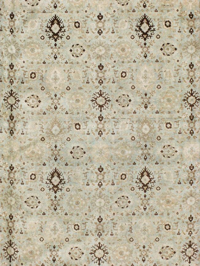 Antique Persian Tabriz Carpet, No.20903 - Staging