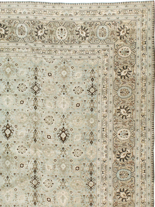 Antique Persian Tabriz Carpet, No.20903 - Staging