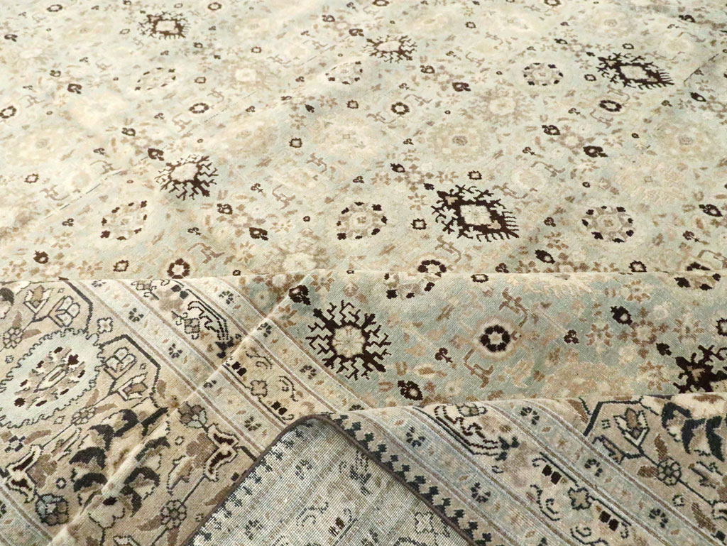 Antique Persian Tabriz Carpet, No.20903 - Staging