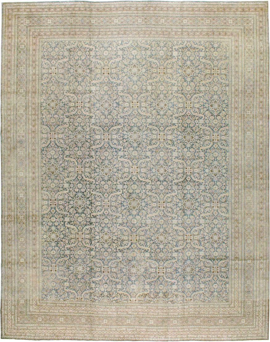 Antique Persian Tabriz Carpet, No.20910 - Staging