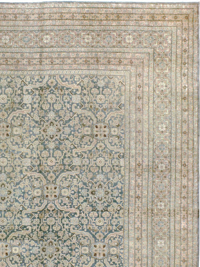 Antique Persian Tabriz Carpet, No.20910 - Staging