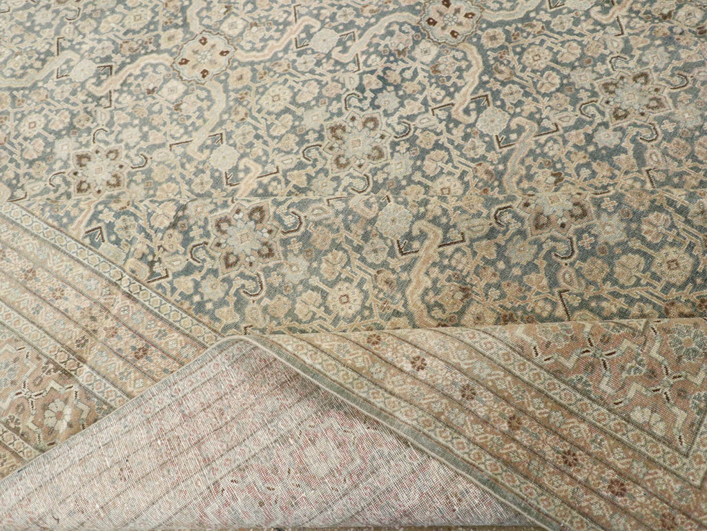 Antique Persian Tabriz Carpet, No.20910 - Staging