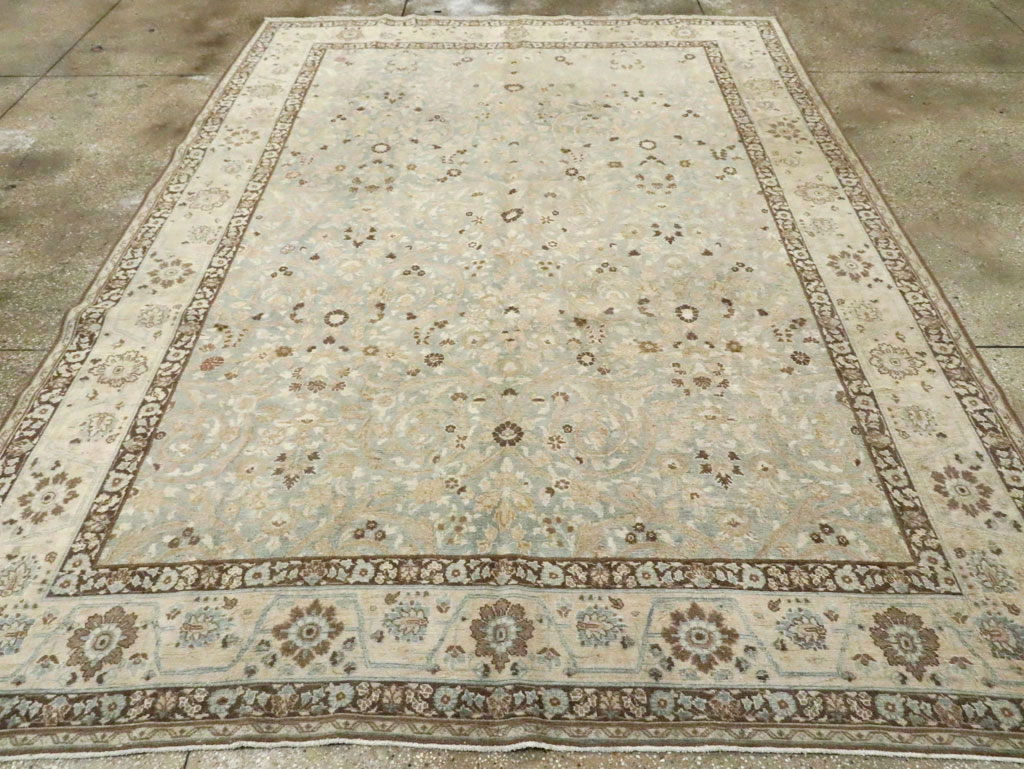 Antique Persian Tabriz Carpet, No.20917 - Staging