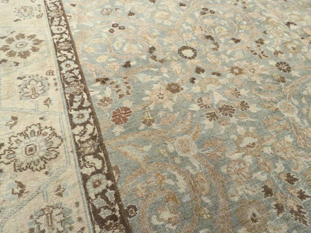 Antique Persian Tabriz Carpet, No.20917 - Staging