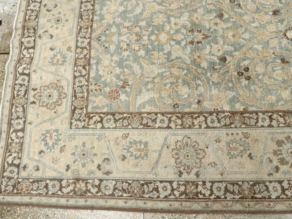 Antique Persian Tabriz Carpet, No.20917 - Staging