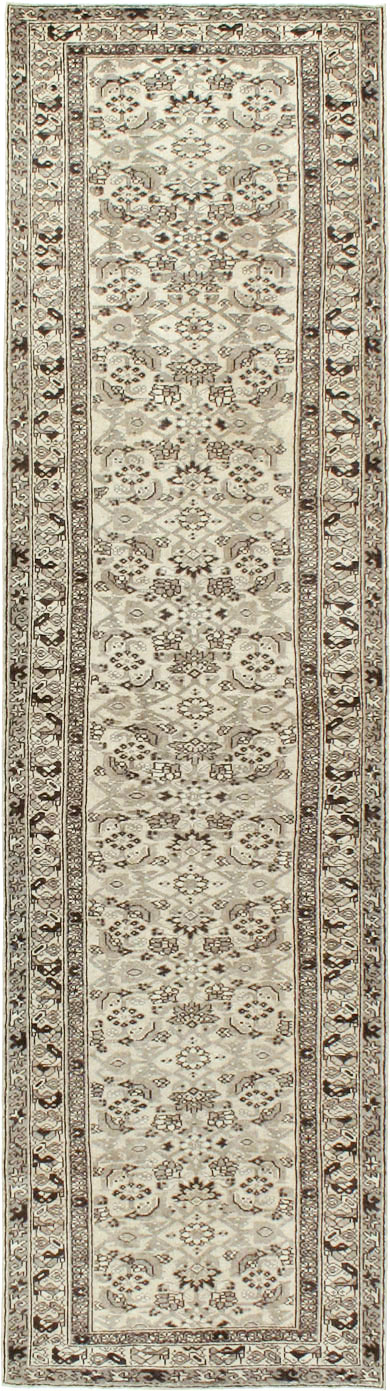 Vintage Persian Malayer Runner, No.20922 - Staging