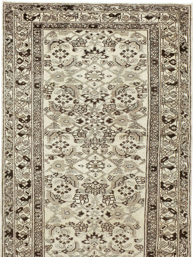 Vintage Persian Malayer Runner, No.20922 - Staging