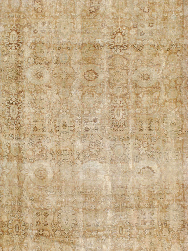 Antique Persian Lavar Kerman Carpet, No.20925 - Staging